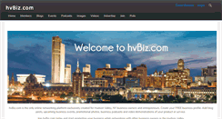 Desktop Screenshot of hvbiz.com